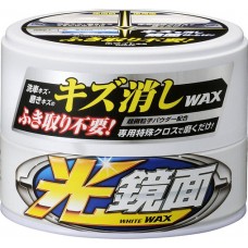Полироль для кузова устранение царапин Soft99 NEW SCRATCH CLEAR WAX MIRROR FINISH W