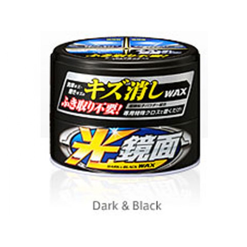 Полироль для кузова устранение царапин Soft99 Scratch clear wax для темных авто