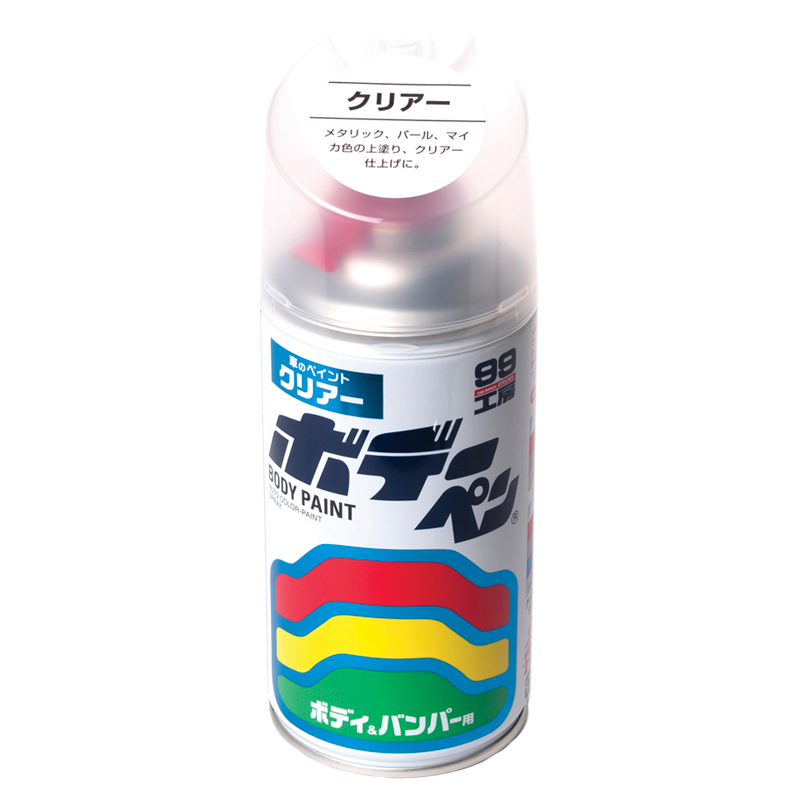 Лак для кузова Soft99 Clear Paint прозрачный, аэро